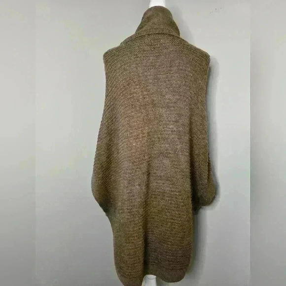 Merona Cowl Neck Sweater Poncho M/L - Picture 7 of 8